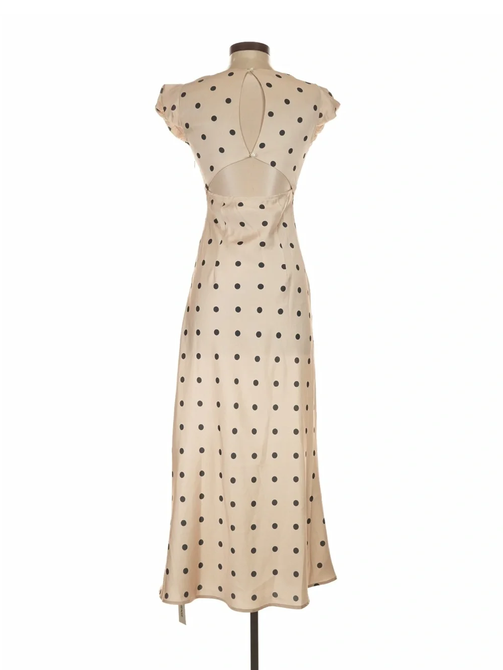 Commense Lace Trim Polka Dot Dress - Size XS - Picture 9 of 14